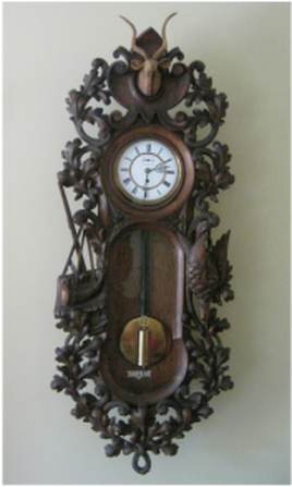 Walnut Clock Restoration